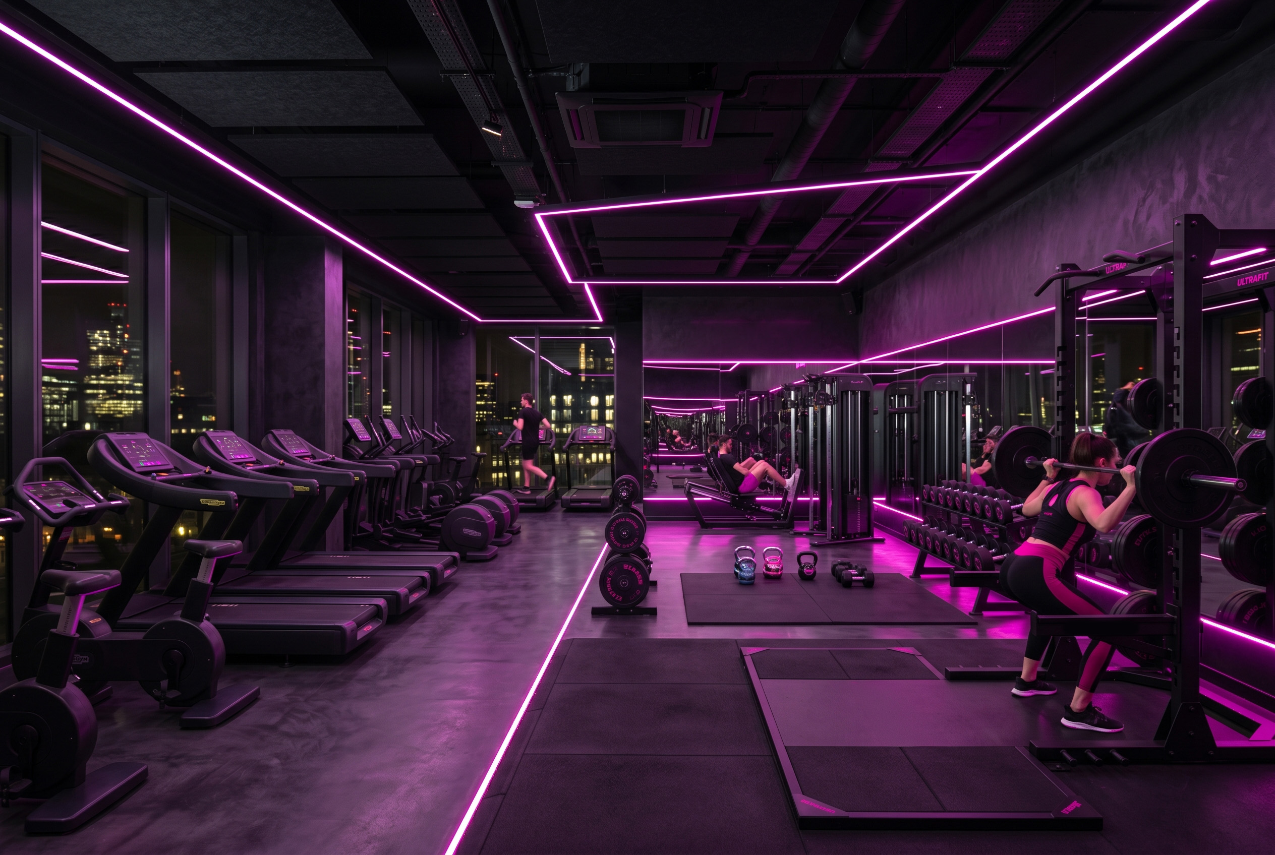 CORA Fitness Clubs — multi-location network dashboard with real-time performance